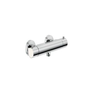 DS106030C01 RUBINETTO MISCELATORE TERMOSTATICO DOCCIA ESTERNO LAMINATO BIANCO NOBILI - immagine 1