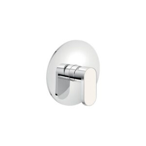 DS106108C01 RUBINETTO MONOCOMANDO DOCCIA INCASSO BIANCO 9417-60 "MILKY WHIT NOBILI - immagine 1