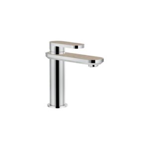 DS106118/2C11 RUBINETTO MONOCOMANDO LAVABO SCARICO AUTOMATICO PUSH LEGNO "HER NOBILI - immagine 1