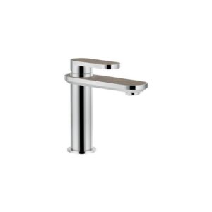 DS106118/2C12 RUBINETTO MONOCOMANDO LAVABO SCARICO AUTOMATICO PUSH LEGNO "TOB NOBILI - immagine 1