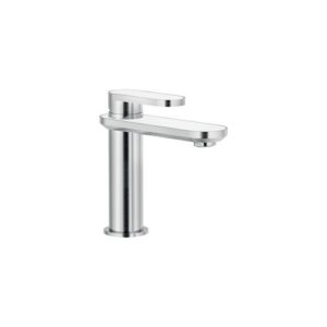 DS106118/2TBK RUBINETTO MONOCOMANDO LAVABO SCARICO AUTOMATICO PUSH FENIX BIANCO NOBILI - immagine 1