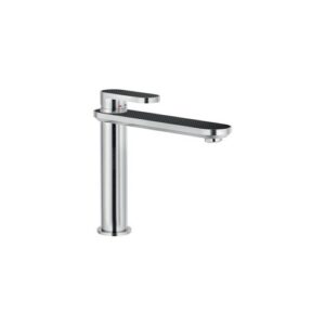 DS106158/2T22 RUBINETTO MONOCOMANDO LAVABO CART.Ø28 SCARICO AUTOMATICO PUSH MATT CARBON NOBILI - immagine 1