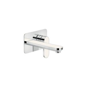 DS106198/1C01 RUBINETTO MONOCOMANDO LAVABO INCASSO A PARETE BOCCA 200MM  BIANC NOBILI - immagine 1