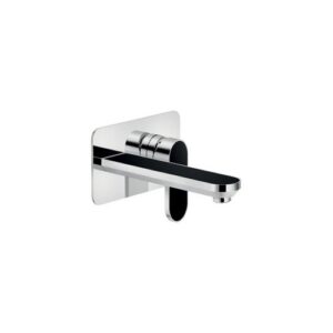 DS106198/1C02 RUBINETTO MONOCOMANDO LAVABO INCASSO A PARETE BOCCA 200MM  NERO NOBILI - immagine 1