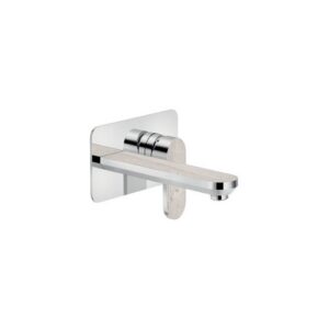 DS106198/1C09 RUBINETTO MONOCOMANDO LAVABO INCASSO A PARETE BOCCA 200MM  LEGNO NOBILI - immagine 1