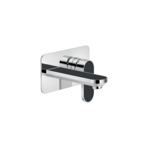 DS106198C08 RUBINETTO MONOCOMANDO LAVABO INCASSO A PARETE BOCCA 150MM CROMO NOBILI - immagine 1