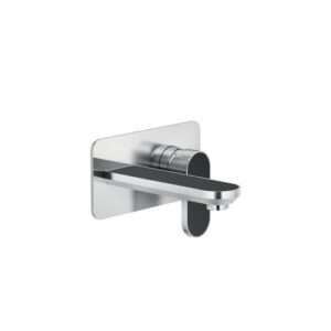 DS106198T22 RUBINETTO MONOCOMANDO LAVABO INCASSO A PARETE BOCCA 150MM MATT CARBON NOBILI - immagine 1