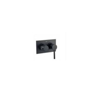 D860075560 MISCELATORE DOCCIA INCASSO DUE VIE NERO OPACO WEBERT