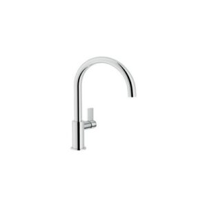 FL96113CR RUBINETTO MISCELATORE LAVELLO CARTUCCIA Ø28 CANNA GIREVOLE FLAG CROMO NOBILI - immagine 1