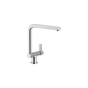 FL96114CR RUBINETTO MISCELATORE LAVELLO SOTTOFINESTRA CARTUCCIA Ø28 MINIMALISTA FLAG CROMO NOBILI - immagine 1