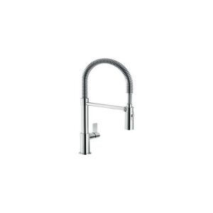 FL96320/1CR MONOFORO LAVELLO CART. Ø28 CON ATTACCO DOCCIA 2 GETTI CROMO NOBILI - immagine 1