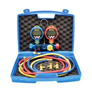G17052 Kit 3 Tubi E Gruppo Manometrico Digitale Ferrari - immagine 1