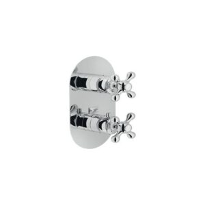 GRC5101CR KIT PARTI ESTERNE MANIGLIA GRAZIA 1 VIA (GRAZIA) CROMO NOBILI - immagine 1