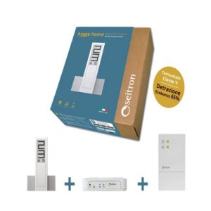 KTY003 Hygge Kit Classe 5: Cronotermostato Wi-Fi a batteria SEITRON