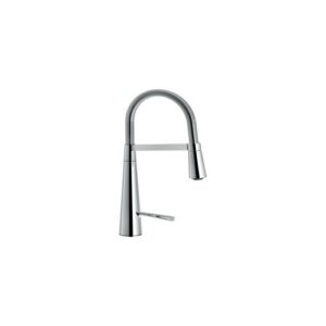LK00300CR RUBINETTO MISCELATORE LAVELLO DOCCIA ESTRAIBILE LIKID CROMO NOBILI - immagine 1