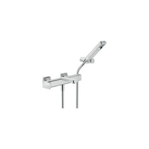 LP90110CR RUBINETTO MONOCOMANDO GRUPPO VASCA CONDUPLEX LOOP CROMO NOBILI - immagine 1