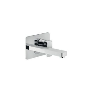 LP90198/1CR RUBINETTO MISCELATORE LAVABO INCASSO A PARETE BOCCA 200MM LOOP CROMO NOBILI - immagine 1