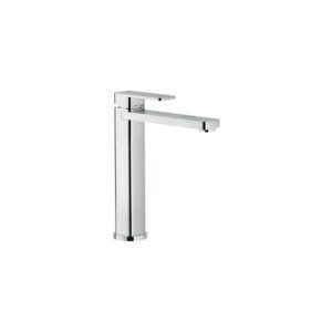 LP90713CR RUBINETTO MISCELATORE MONOFORO LAVELLO BACINELLA LOOP CROMO NOBILI - immagine 1