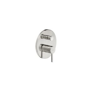 LV00100/EIX RUBINETTO MONOCOMANDO DOCCIA INCASSO CONDEVIAZIONE LIVE PIASTRA ABS PARTE ESTERNA INOX NOBILI - immagine 1