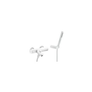 LV00110WM RUBINETTO MONOCOMANDO GRUPPO VASCA CONDUPLEX LIVE BIANCO OPACO(POLAR WH NOBILI - immagine 1