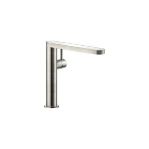 MH109113BKIX RUBINETTO MISCELATORE LAVELLO CANNA GIREVOLE CON LAMINATO SU BOCCA INOX NOBILI - immagine 1