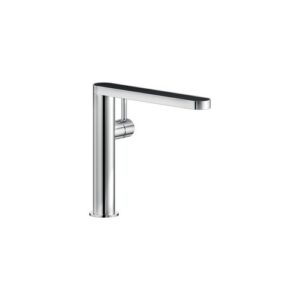 MH109113NICR RUBINETTO MISCELATORE LAVELLO CANNA GIREVOLE CON LAMINATO SU BOCCA CROMO NOBILI - immagine 1