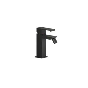 MI102119/2BM RUBINETTO MONOCOMANDO BIDET CART.Ø28 CON SCARICO AUTOMATICO PUSH MIA NERO OPACO / B NOBILI - immagine 1