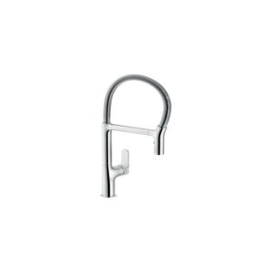 MP120300CR RUBINETTO MISCELATORE LAVELLO CON MOLLA ORIENTABILE CON DOCCETTA 2 GETTI YPSILON CROMO NOBILI - immagine 1