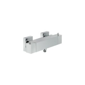 MQ102030CR RUBINETTO MISCELATORE TERMOSTATICO DOCCIA ESTERNO 40MM CROMO NOBILI - immagine 1