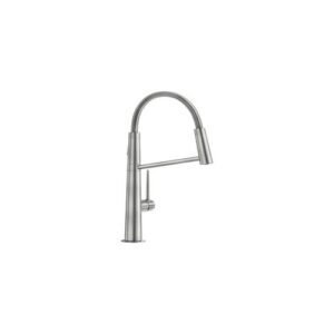 MV123300IX RUBINETTO MISCELATORE LAVELLO LEVANTE (VERSIONE CON MOLLA) INOX NOBILI - immagine 1