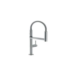 MV92300/50IX RUBINETTO MISCELATORE LAVELLO MOVE (VERSIONE CON MOLLA) INOX NOBILI - immagine 1