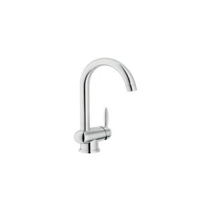 NU12513CR RUBINETTO MISCELATORE LAVELLO CANNA CONIMBUTITURA NUVOLA OVETTO CROMO NOBILI - immagine 1