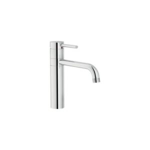 OZ713/T5CR RUBINETTO MISCELATORE MONOF.LAVELLO CANNA BACINELLA OZ LEVA T5 MINIMAL.LUNGA CROMO NOBILI - immagine 1