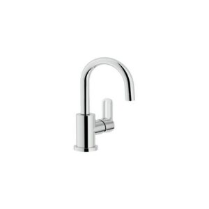 RD00338/2CR RUBINETTO MONOCOMANDO LAVABO CON SCARICO AUTOMATICO CANNA GIREVOLE NEW ROAD CROMO NOBILI - immagine 1