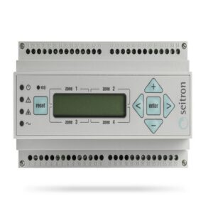 RYK01M Centralina rilevazione gas barra DIN a 32 zone SEITRON