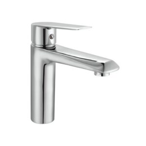 S0610-Q Miscelatore lavabo, scarico click-clack, flex cm 35 3/8” F. GIOIA EMI