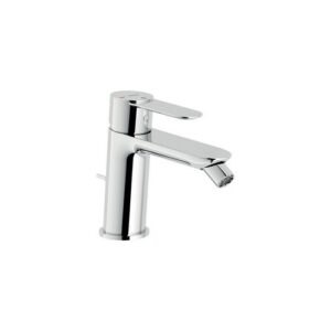 SAH99128/2CR RUBINETTO MONOCOMANDO LAVABO A BACINELLA SCARICO AUTOMATICO CROMO NOBILI - immagine 1