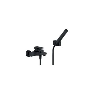 SE124110BM RUBINETTO MONOCOMANDO GRUPPO VASCA CONDUPLEX SEVEN NERO OPACO NOBILI - immagine 1
