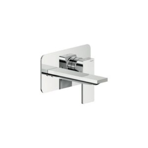 SE124198CR RUBINETTO MONOCOMANDO LAVABO INCASSO A PARETE 150MM SEVEN CROMO NOBILI - immagine 1