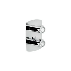 SI98102CR KIT PARTI ESTERNE TERMOSTATICO INCASSO A 2 VIE (SOFI') CROMO NOBILI