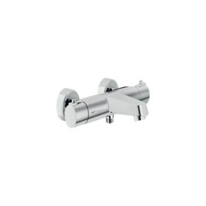 SY97010/1CR RUBINETTO MISCELATORE TERMOSTATICO GRUPPO VASCA ESTERNO 2 VIE S/DUPLEX  CROMO NOBILI - immagine 1