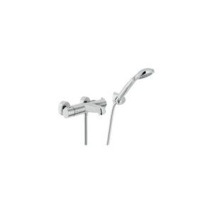SY97010CR RUBINETTO MISCELATORE TERMOSTATICO GRUPPO VASCA ESTERNO 2 VIE CONDUPLEX  CROMO NOBILI - immagine 1
