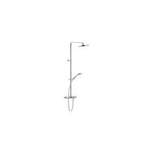 TG85310/30CR RUBINETTO MISCELATORE TERMOSTATICO GRUPPO VASCA CON RAMPA E SOFFIONE TAGO CROMO NOBILI