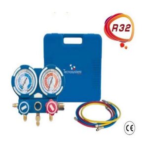 TSC200004 GRUPPO MANOMETRICO A SECCO A DUE VIE CON PROTEZIONE IN GOMMA TECNOSYSTEMI