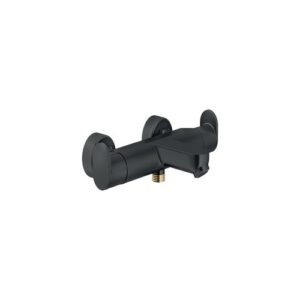 UP94010/1BM RUBINETTO MISCELATORE TERMOSTATICO GRUPPO VASCA 2 VIE S/DUPLEX COOLBODY UP NERO OP NOBILI - immagine 1