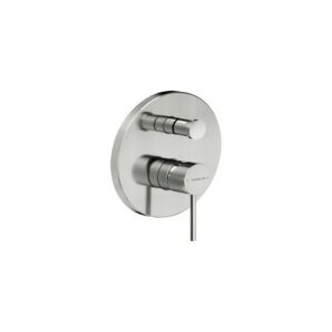 VE125100/EIX RUBINETTO MONOCOMANDO DOCCIA INCASSO CONDEVIAZIONE PARTE ESTERNA INOX NOBILI