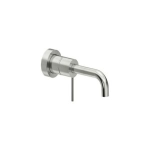 VE125198/1IX RUBINETTO MONOCOMANDO PARTE ESTERNA LAVABO A PARETE D INCASSO 200 INOX NOBILI