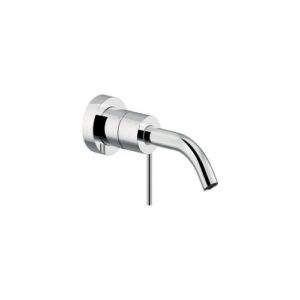 VE125199/1CR RUBINETTO MONOCOMANDO PARTE ESTERNA LAVABO A PARETE AD INCASSO 200 CROMO NOBILI - immagine 1