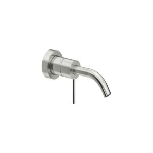 VE125199/1IX RUBINETTO MONOCOMANDO PARTE ESTERNA LAVABO A PARETE AD INCASSO 200 INOX NOBILI