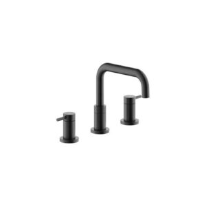 VE125211/2GUP RUBINETTO MISCELATORE LAVABO TRE FORI CON SCARICO PUSH CANNA DI FUCILE NOBILI